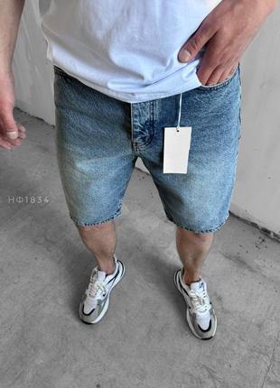 Мужские летние джинсовые шорты2 фото