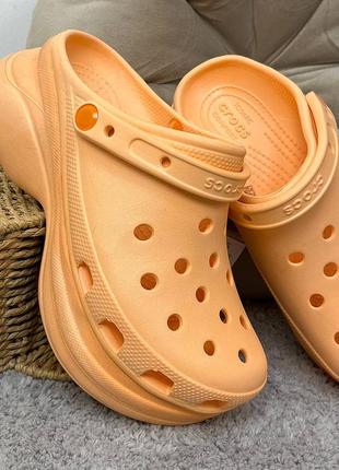 Жіночі крокси сабо crocs classic bae cantaloupe лідер продажів