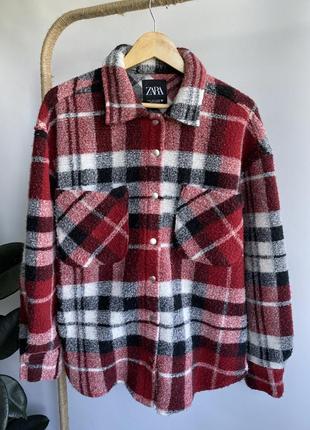 Куртка-сорочка бренду zara