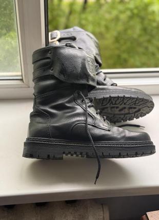 Мото ботинки motor division, кожа розмір