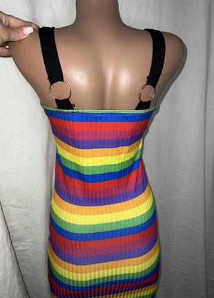 Платье радуга 🌈 лгбт3 фото
