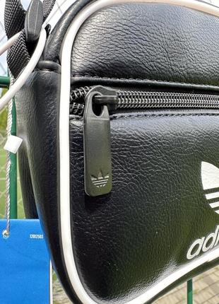 Сумка adidas,барсетка adidas,крос-боді адідас,сумка через плече adidas ac mini airl,сумка чорна,бананка адідас5 фото