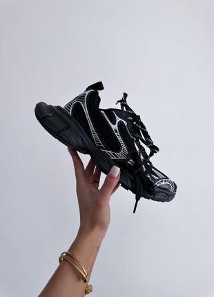 Кросівки balenciaga 3xl black/white lite