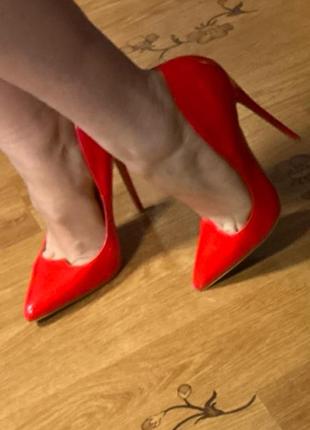 Туфлі , яскравого кольору 23,5 см7 фото