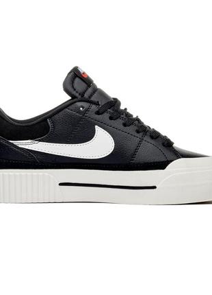 Кеди nike court legacy black