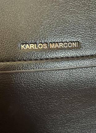 Классическая женская сумка karlos marconi5 фото