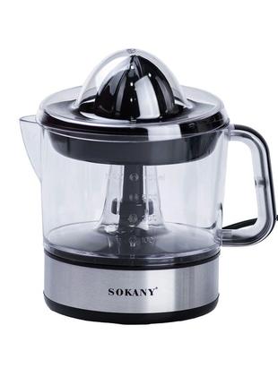 Соковыжималка для цитрусовых sokany je-623d citrus juicer 45w 700ml фрешница для цитрусовых (соковыжималки)