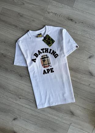 Футболка bape & burberry