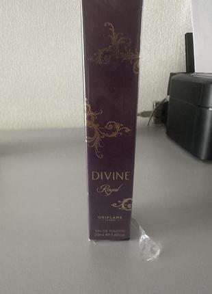 Туалетна вода divine royal oriflame.50мл нова