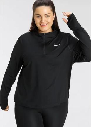 Nike dri-fit element мастерка лонгслив оверсайз /0000h/