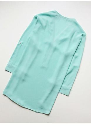 Мятная блузка