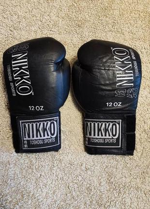 Универсальные боксерские перчатки nikko 12 oz
