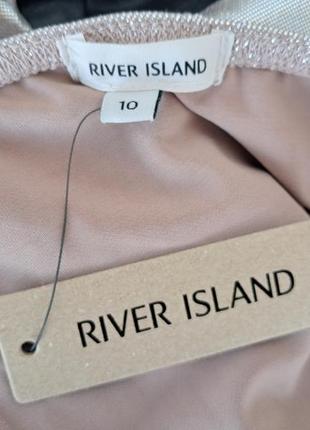 Блестящее платье river island разм м5 фото