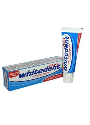 Крем для зубних протезів oral-face whitedent plus 40 г