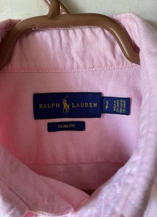 Сорочка (рубашка) ralph lauren рожева6 фото