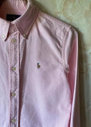Сорочка (рубашка) ralph lauren рожева3 фото