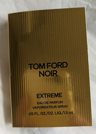 Tom ford - noir extreme - парфюмированная вода