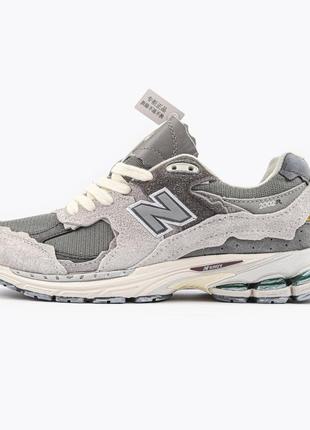 Стильні кросівки new balance 2002r protection silver