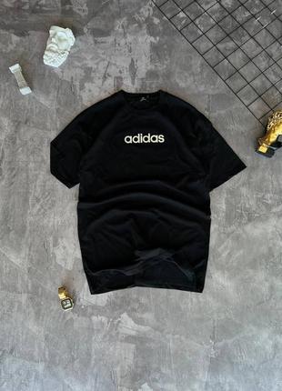 Мужская футболка adidas оверсайз весна лето