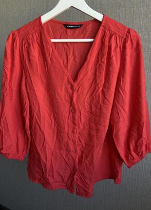 Блуза красная