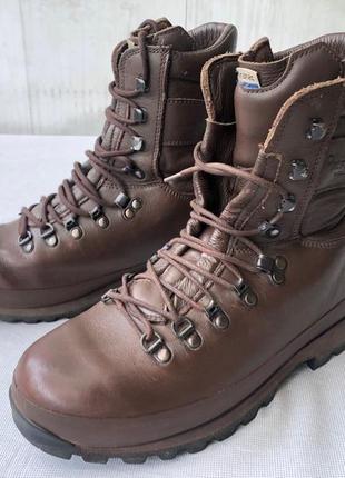 Ботинки alt-berg defender combat boots brown,кожа