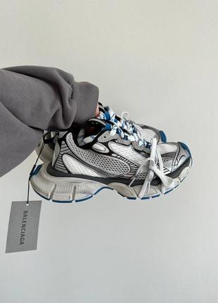 Кроссовки balenciaga 3xl grey / blue