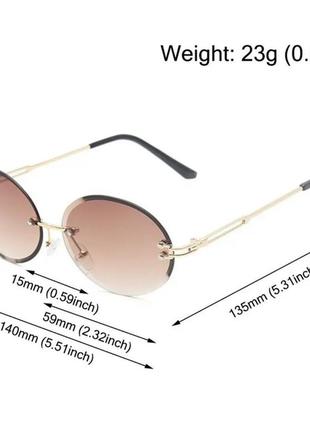 Солнцезащитные очки омбре 2024 / имиджевые очки