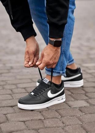 Кроссовки nike air force 1 low black/white