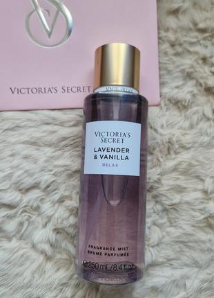 Парфюмированный спрей мист victoria’s victoria victoria secret lavender and vanilla