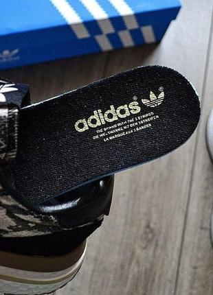 Мужские кроссовки adidas zx 500 rm commonwealth (чорні)4 фото