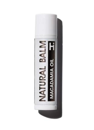 Живильний бальзам для губ з олією макадамії hillary natural мacadamia lip balm, 5 г