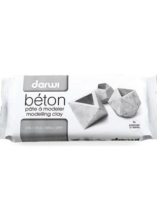 Пластика самозатвердевающая darwi beton 1000 г (da0821000000)