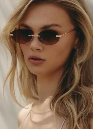 Солнцезащитные очки омбре 2024 / имиджевые очки