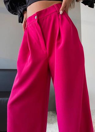 Стильные яркие брюки в 3-х цветах10 фото