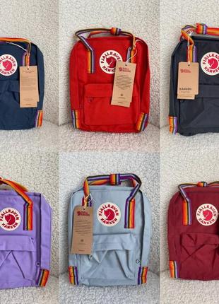 Рюкзак fjallraven kanken mini 7л фьялравен канкен міні7 фото