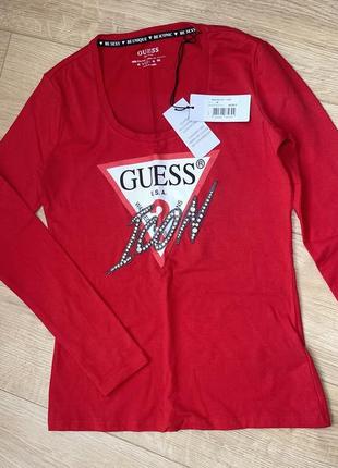 Оригинальная кофта свитшот guess новая коллекция лонгслив