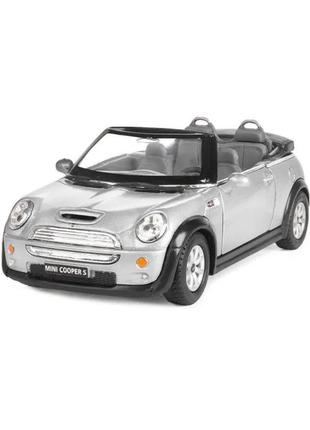 Дитяча колекційна машинка mini cooper s kinsmart kt5089w, найкраща ціна