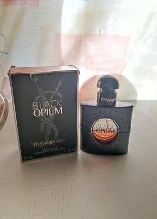 Ysl black opium, остаток из флакона 30 мл