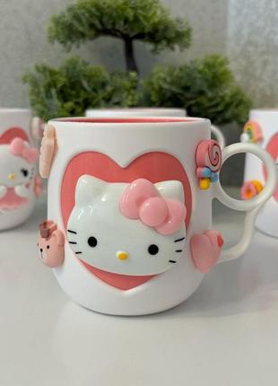 Чашка hello kitty