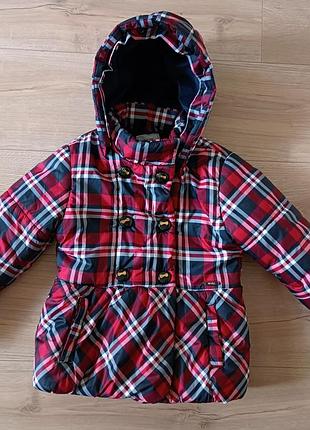 Зимова куртка для дівчинки mayoral/якісна куртка з капюшоном