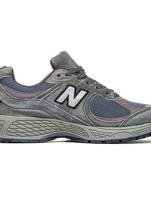 New balance 2002r gore-tex dark grey beige