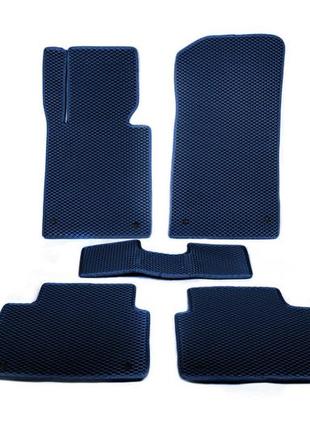 Коврики eva (синие) для bmw 3 серия e-46 1998-2006 гг