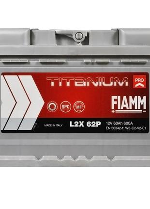 Акумулятор fiamm 60аh 600а лівий +