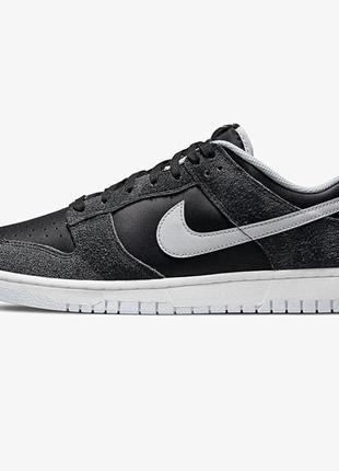 Мужские кроссовки nike sb dunk low premium black grey