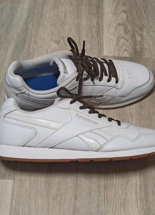 Кожаные reebok classic leather кроссовки