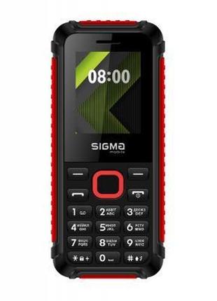 Мобільний телефон sigma x-style 18 track black-red (4827798854426)