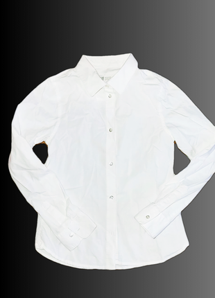 Рубашка белая для девушки h&amp;m1 фото