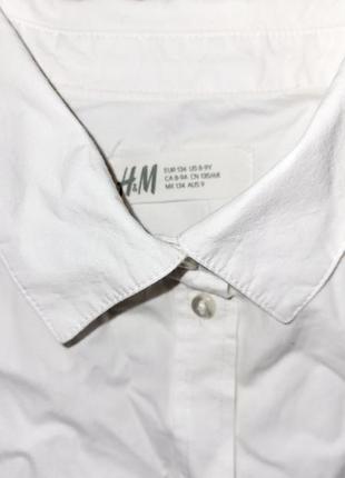 Рубашка белая для девушки h&amp;m3 фото