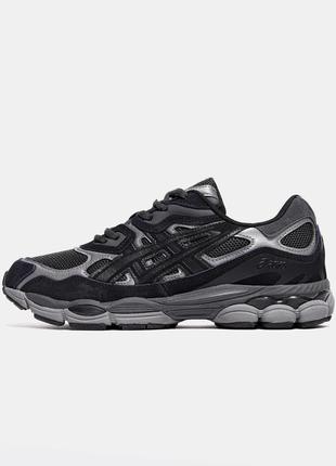 Оберіть стильні кросівки asics gel nyc graphite grey black ( оріг коробка)