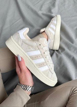 Кросівки adidas campus oos beige